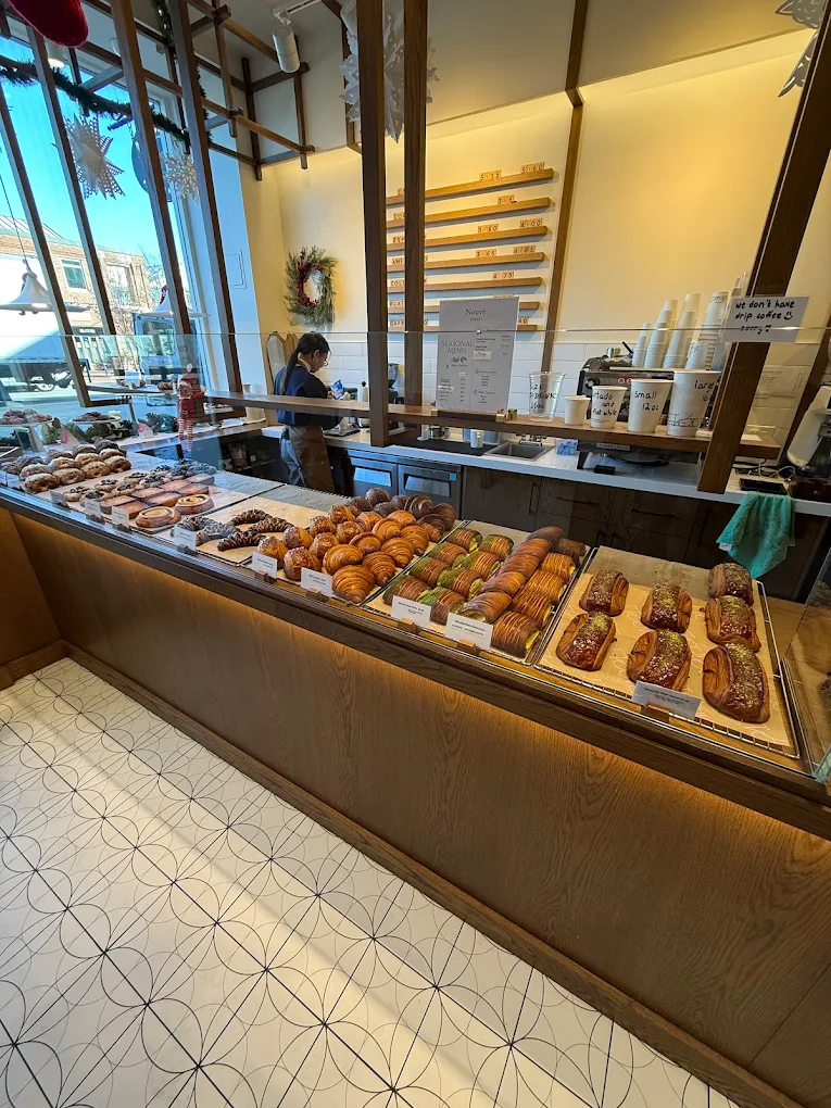 Inside Nouvé Bakery on Mass Ave